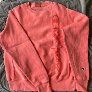 Champion vintage dye crewneck in size small